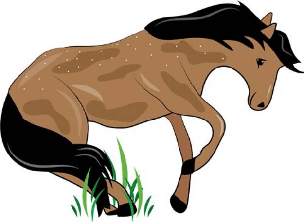 Picture of Mustang Horse SVG File