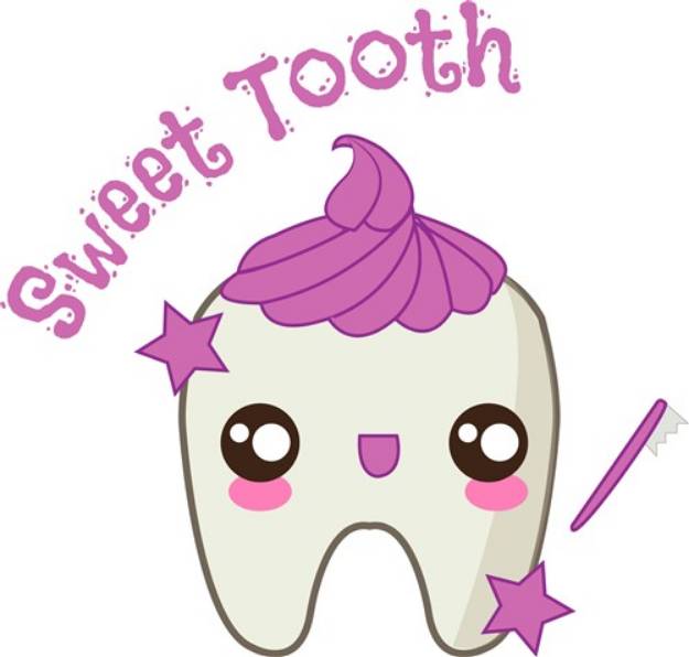 Picture of Sweet Tooth SVG File