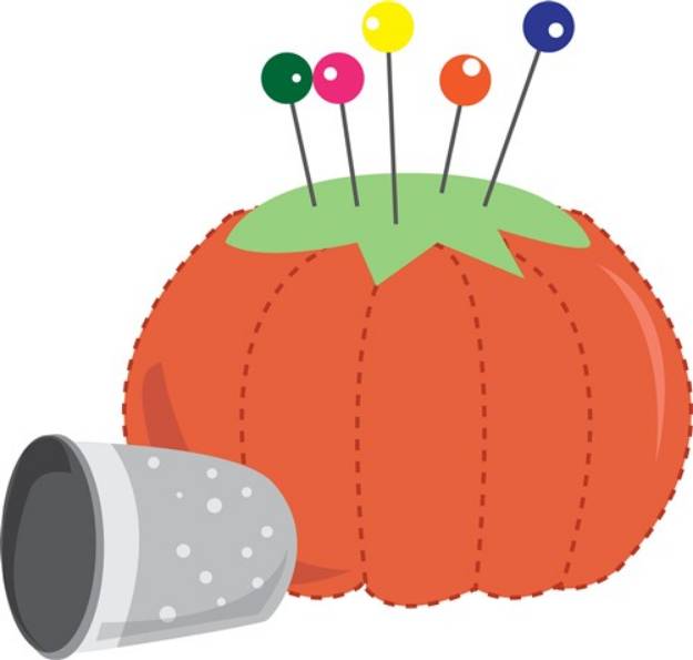 Picture of Pin Cushion SVG File