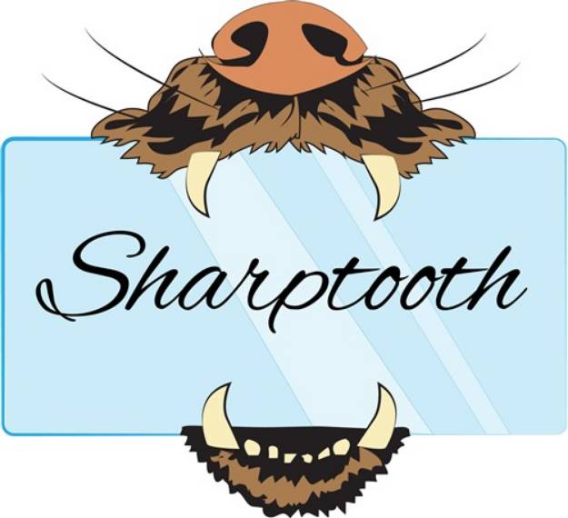 Picture of Sharptooth SVG File