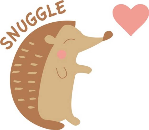 Picture of Snuggle SVG File