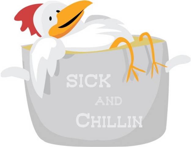 Picture of Sick And Chillin SVG File