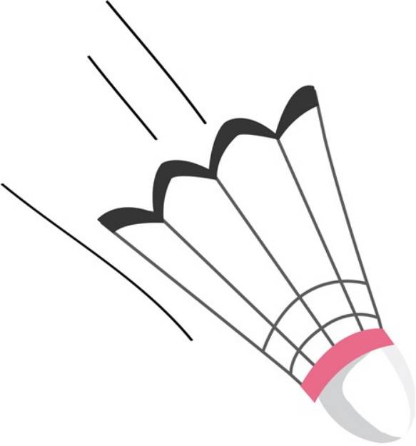 Picture of Badminton Birdie SVG File