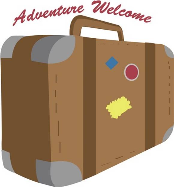 Picture of Adventure Welcome SVG File