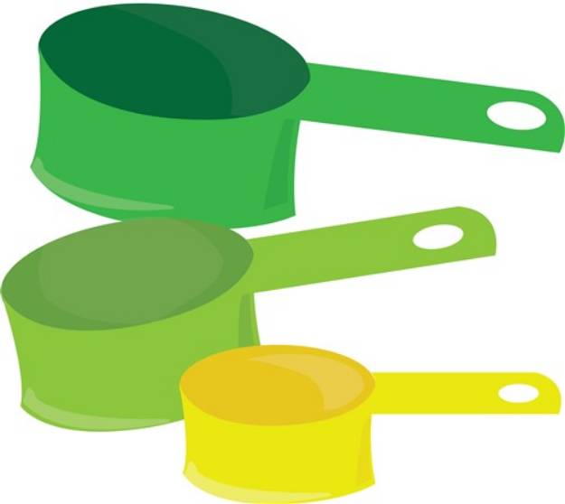 Picture of Measuring Cups SVG File