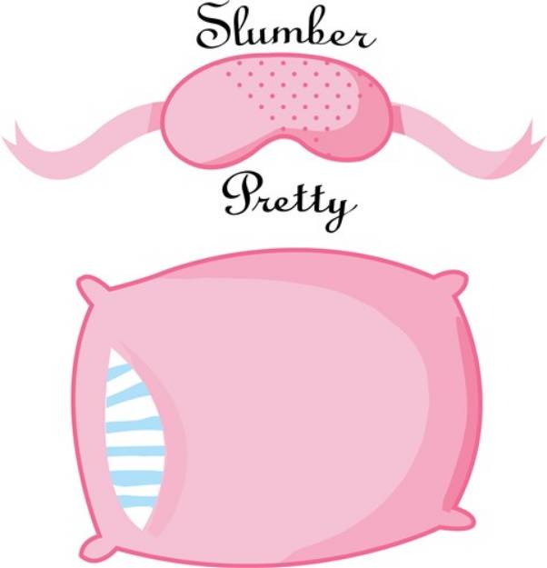 Picture of Slumber Prety SVG File