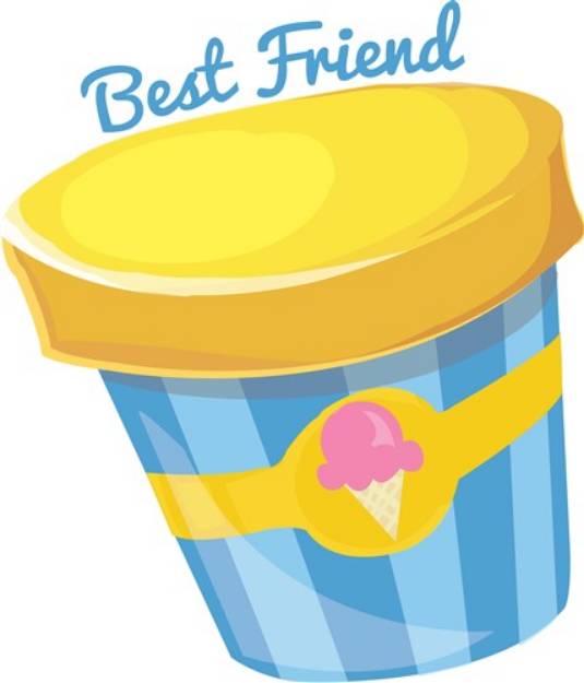 Picture of Best Friend SVG File