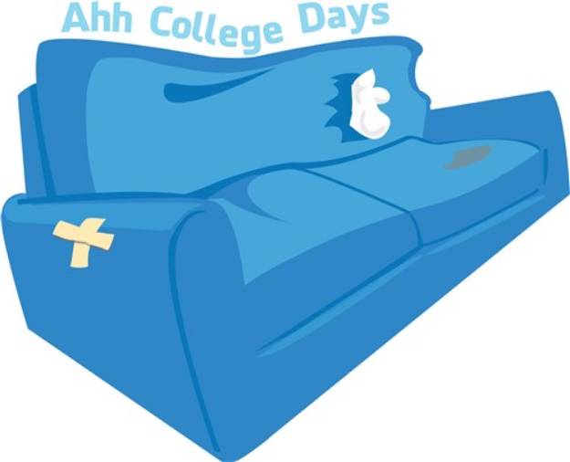 Picture of College Days SVG File