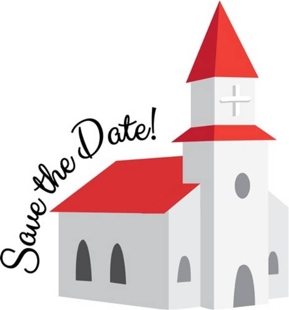 Picture of Save The Date SVG File