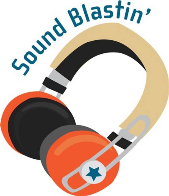 Picture of Sound Blastin SVG File