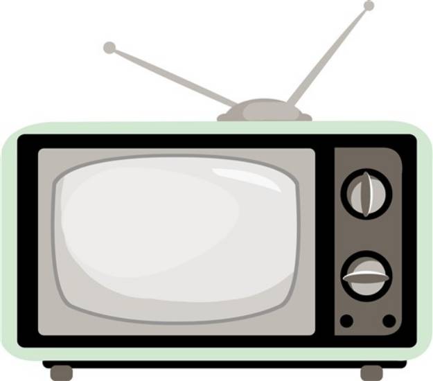 Picture of Television SVG File