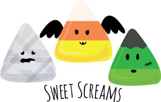 Picture of Sweet Screams SVG File