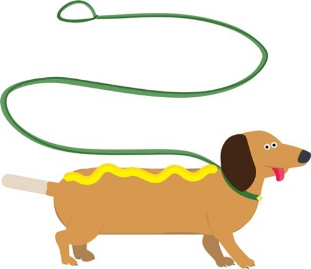 Picture of Hot Dog SVG File