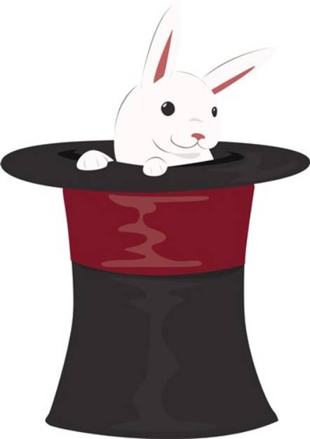 Picture of Magic Rabbit SVG File