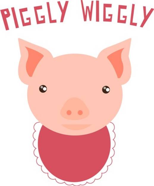 Picture of Piggly Wiggly SVG File