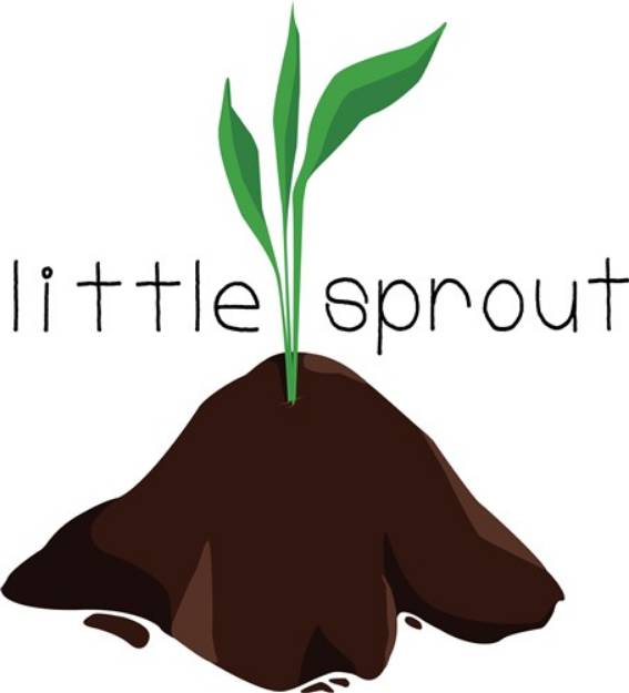 Picture of Little Sprout SVG File