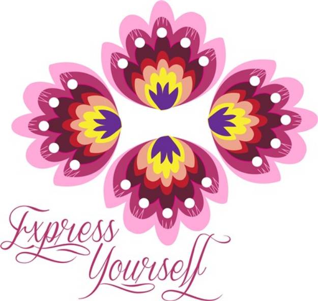 Picture of Express Yourself SVG File