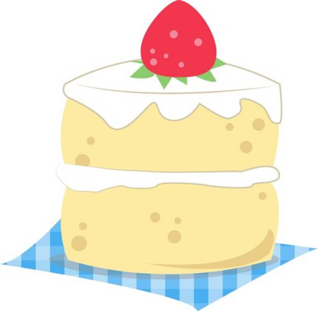 Picture of Strawberry Shortcake SVG File