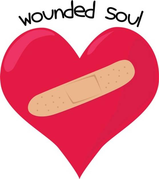 Picture of Wounded Soul SVG File