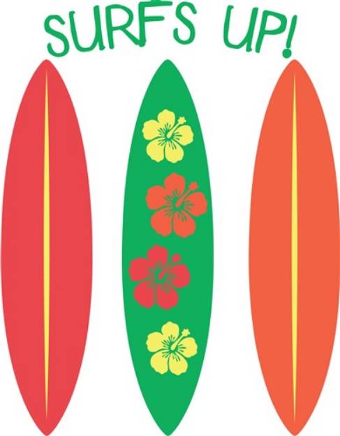 Picture of Surfs Up SVG File