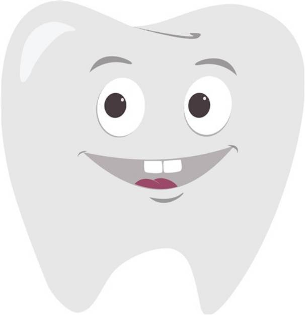 Picture of Happy Tooth SVG File