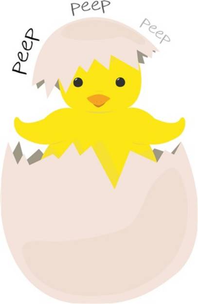 Picture of Peep Peep SVG File