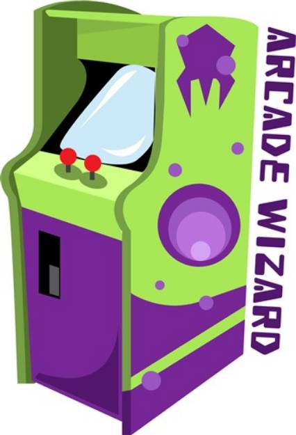 Picture of Arcade Wizard SVG File