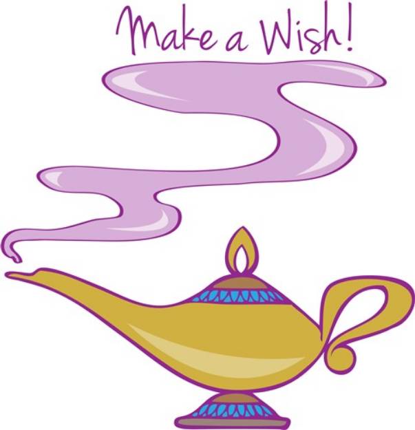 Picture of Make A Wish SVG File