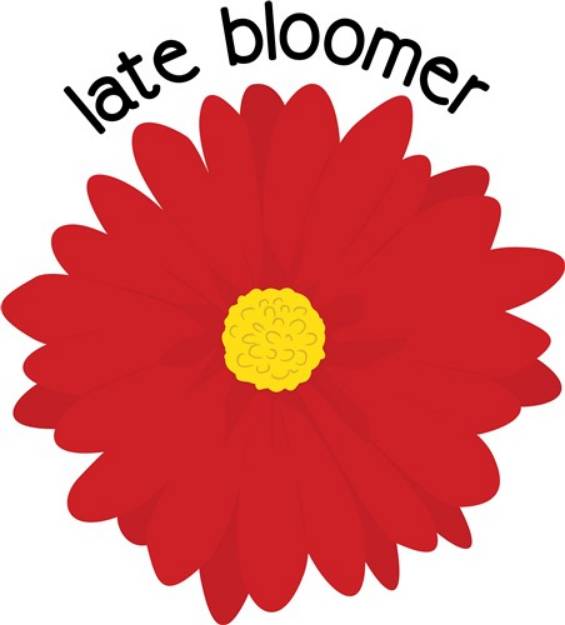 Picture of Late Bloomer SVG File