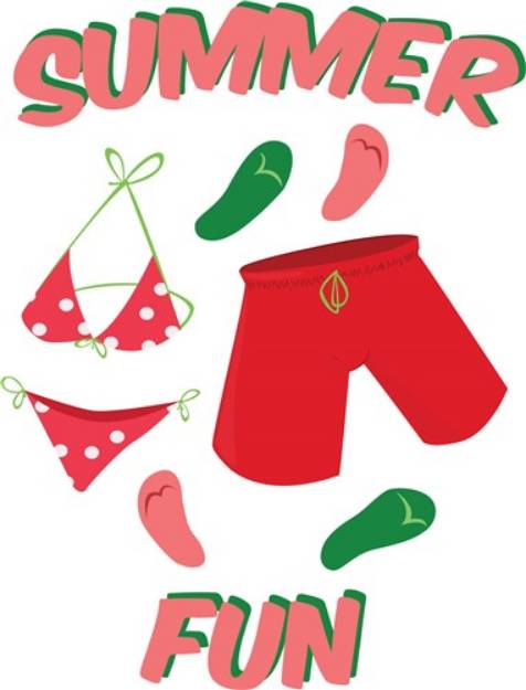 Picture of Summer Fun SVG File