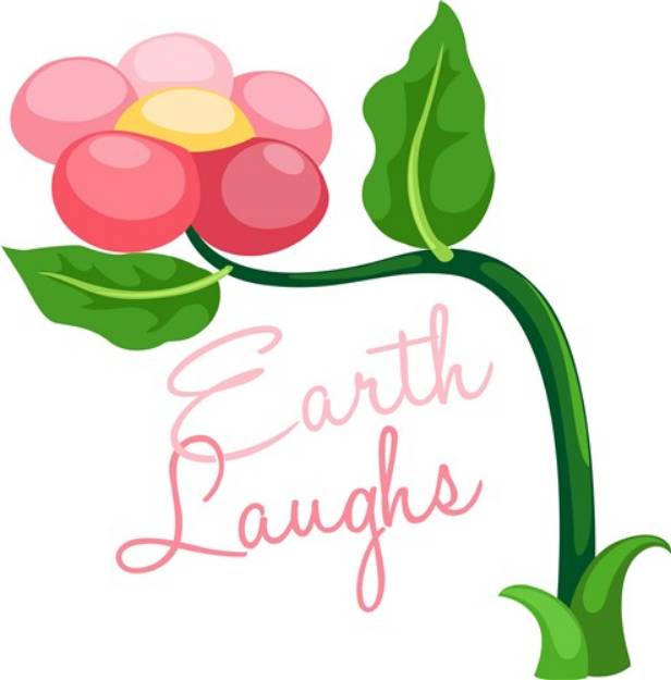 Picture of Earth Laughs SVG File