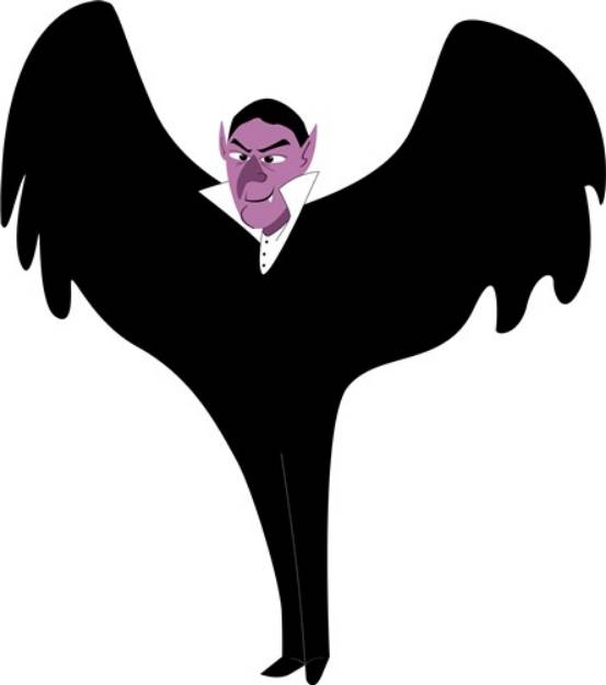 Picture of Dracula SVG File