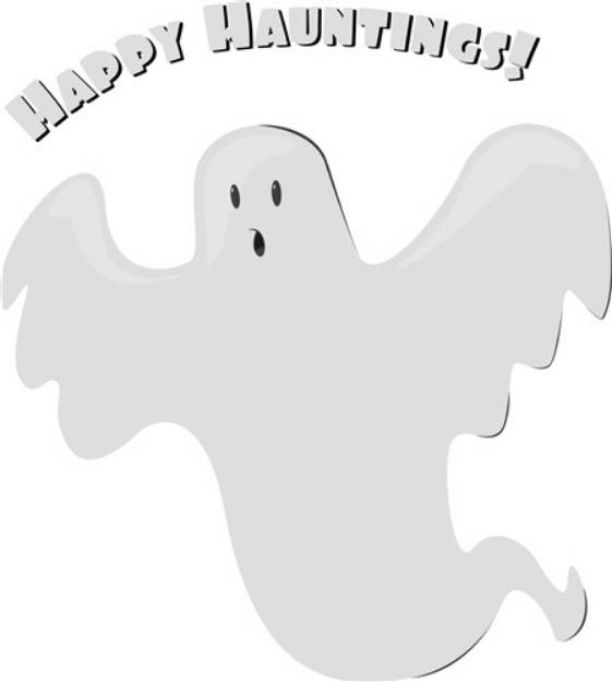 Picture of Happy Haunting SVG File