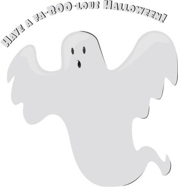 Picture of Fa-Boo-lous Halloween SVG File