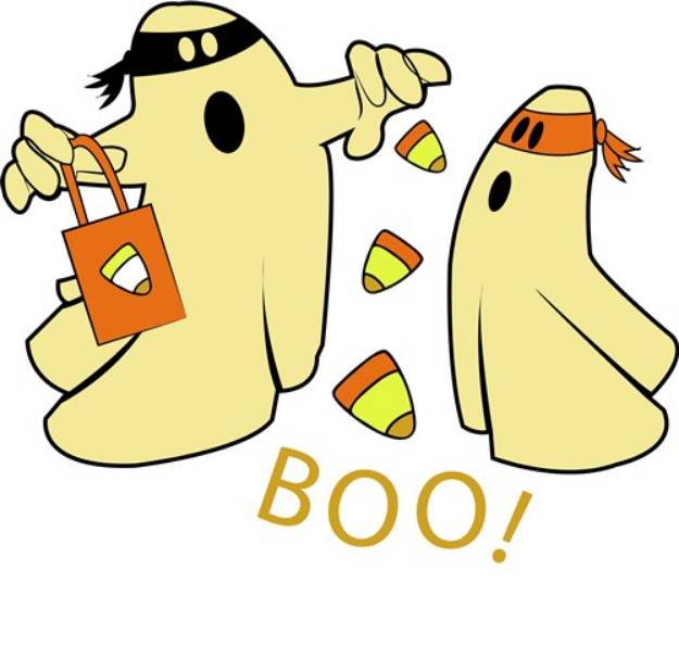 Picture of Ghost Boo SVG File