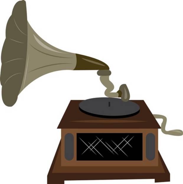 Picture of Victrola SVG File