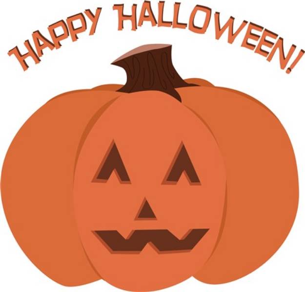 Picture of Happy Halloween SVG File