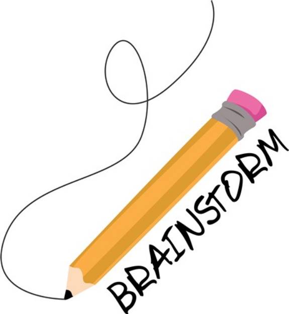 Picture of Brainstorm SVG File