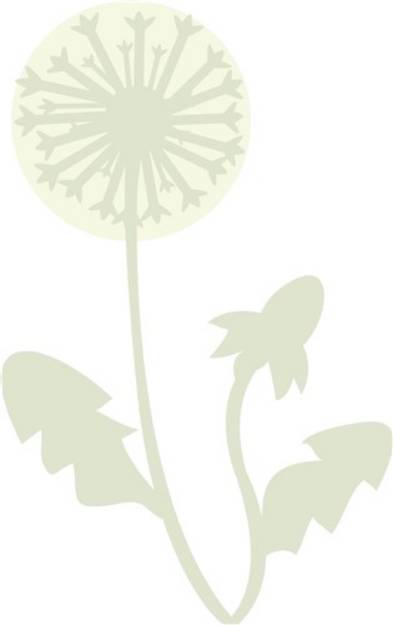 Picture of Dandelion SVG File