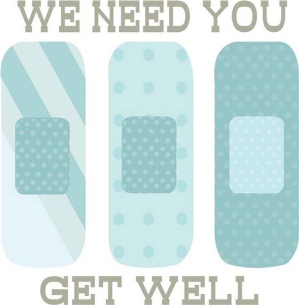 Picture of Get Well SVG File