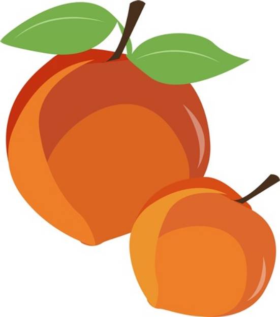 Picture of Peaches SVG File