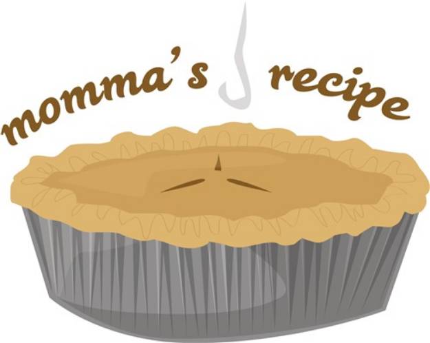 Picture of Mommas Recipe SVG File