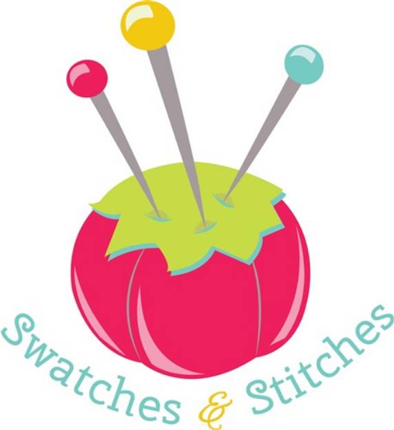 Picture of Swatches & Stitches SVG File