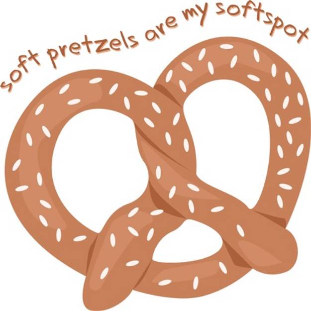 Picture of Soft Pretzels SVG File