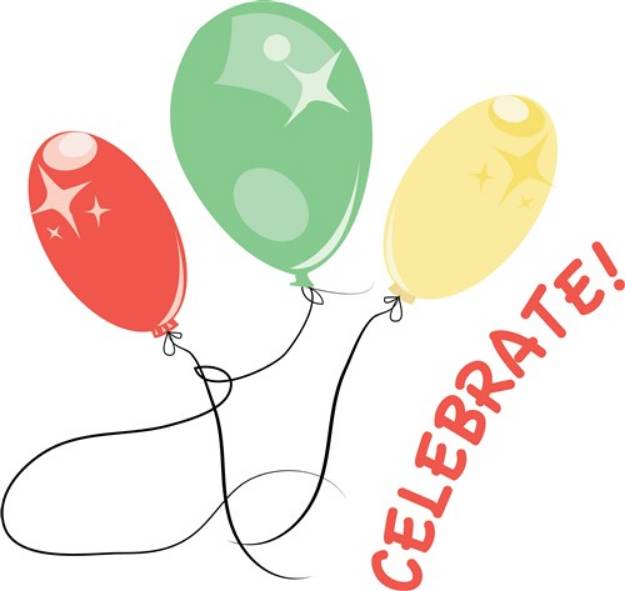 Picture of Celebrate SVG File