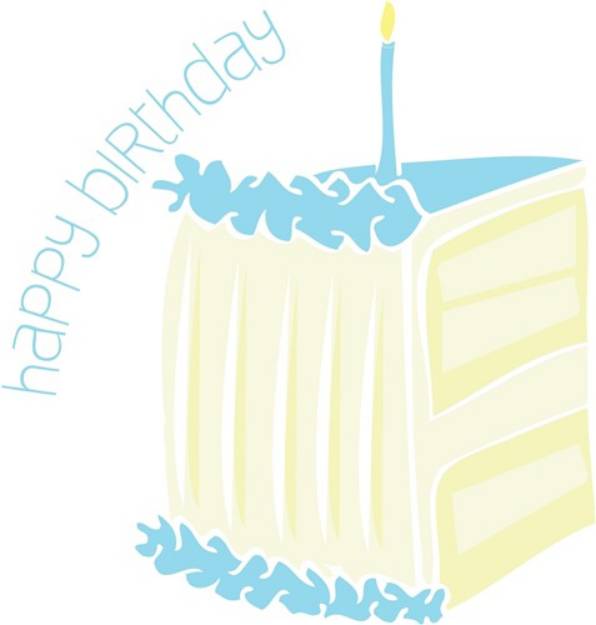 Picture of Happy Birthday SVG File