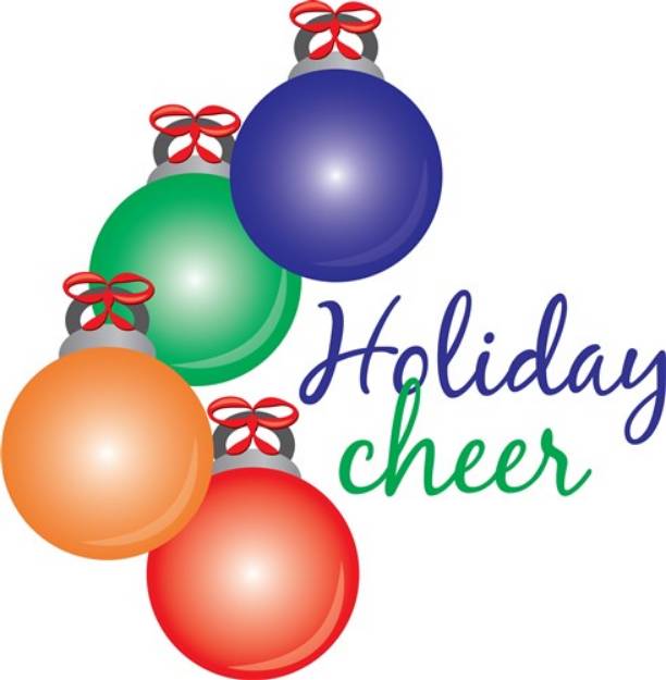 Picture of Holiday Cheer SVG File