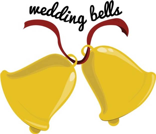 Picture of Wedding Bells SVG File