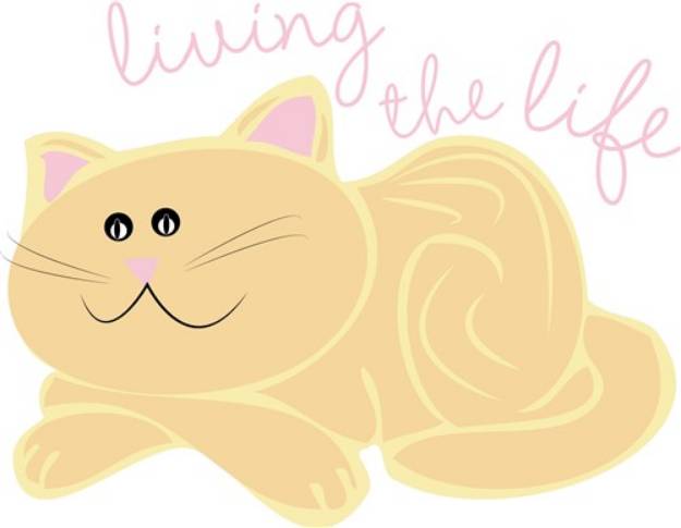 Picture of Living The Life SVG File