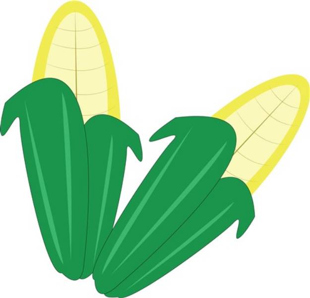 Picture of Corn Ears SVG File